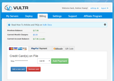 VULTR-Billing